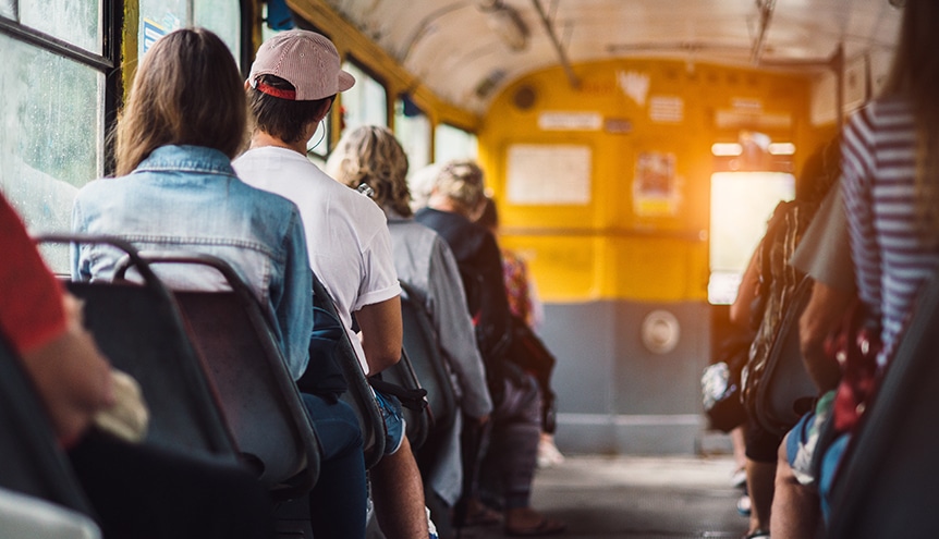 Public Transportation Passengers on Public Transportation
