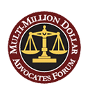 Logo, Multi-Million Dollar Advocates Forum