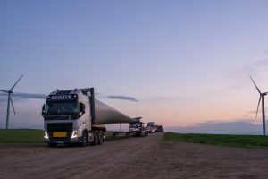 Wind Tower Truck Convoys